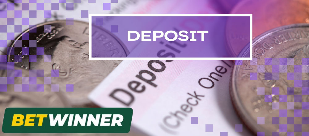 Betwinner deposit methods